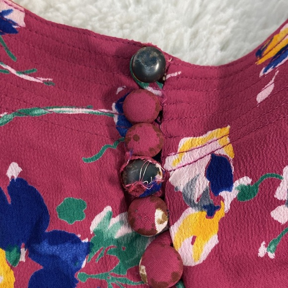 Vtg RARE 30s/40s handmade dress - Picture 7 of 16